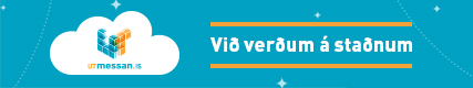 Við verðum á staðnum